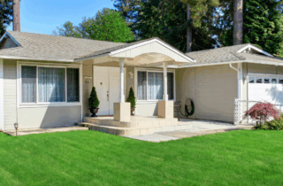 American Beige House Exterior