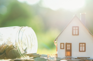 Money Jar and house